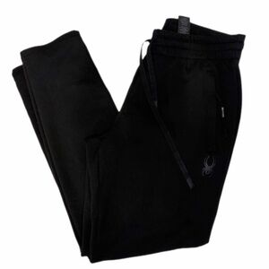Spyder Active Men’s Performance Joggers Travel Ready Athleisure Black Size Small